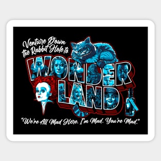 Venture Down the Rabbit Hole Sticker